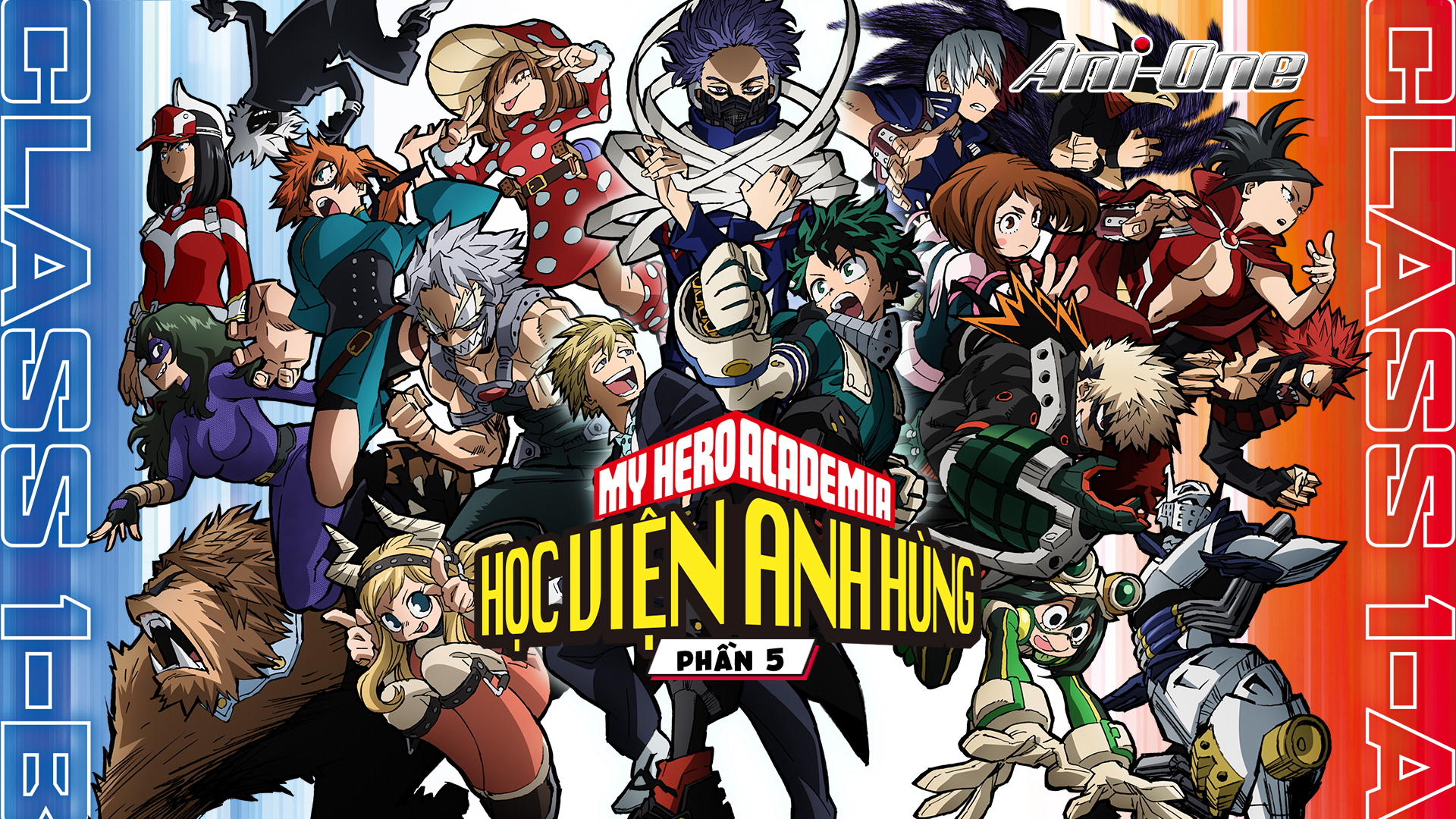 Banner Phim Học Viện Siêu Anh Hùng (My Hero Academia)