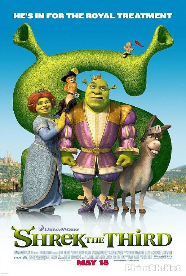 Banner Phim Chú Chằn Tinh Tốt Bụng (phần 3) (Shrek The Third 3)