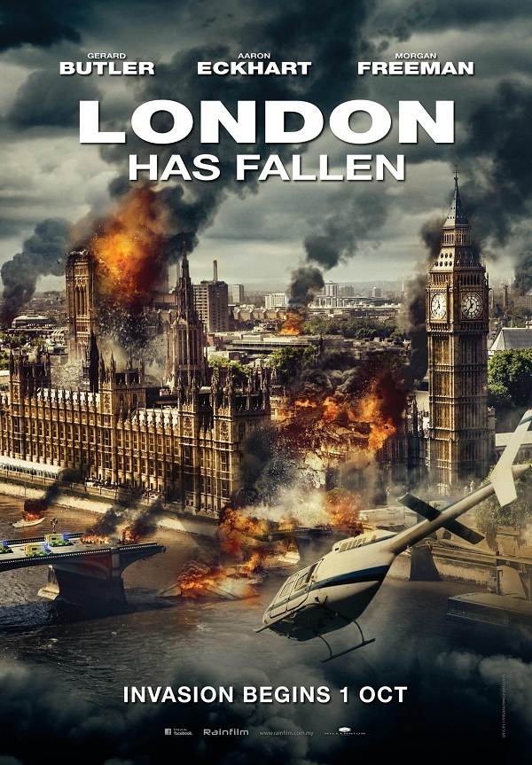 Banner Phim Luân Đôn Thất Thủ (London Has Fallen)