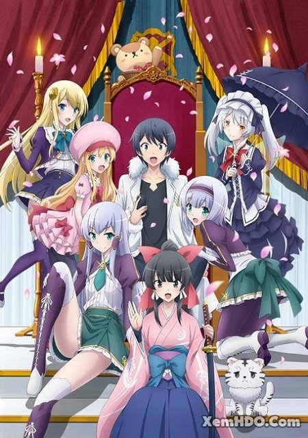 Banner Phim Smartphone Và Những Người Bạn (Isekai Wa Smartphone To Tomo Ni)