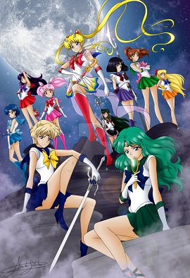 Banner Phim Thủy Thủ Mặt Trăng Pha Lê (Pretty Guardian Sailor Moon Crystal)