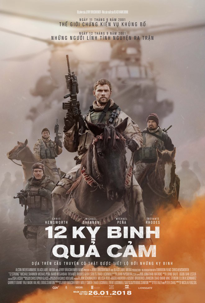 Xem Phim 12 kỵ binh quả cảm (12 Strong)