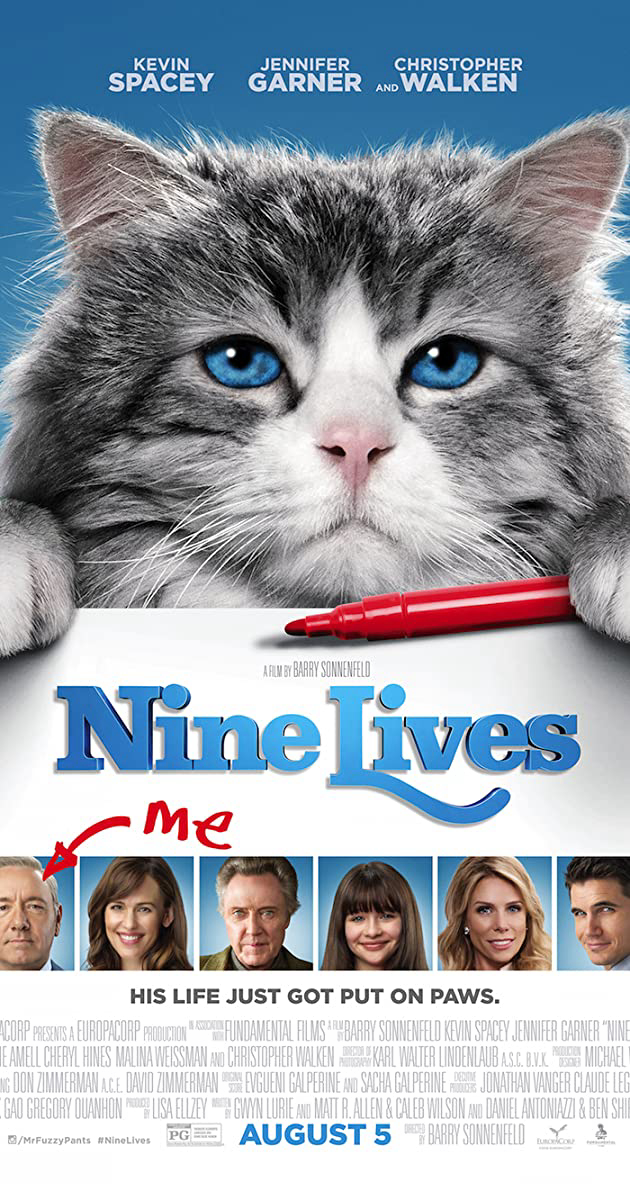 Xem Phim Bố Tôi Là Mèo (Nine Lives)