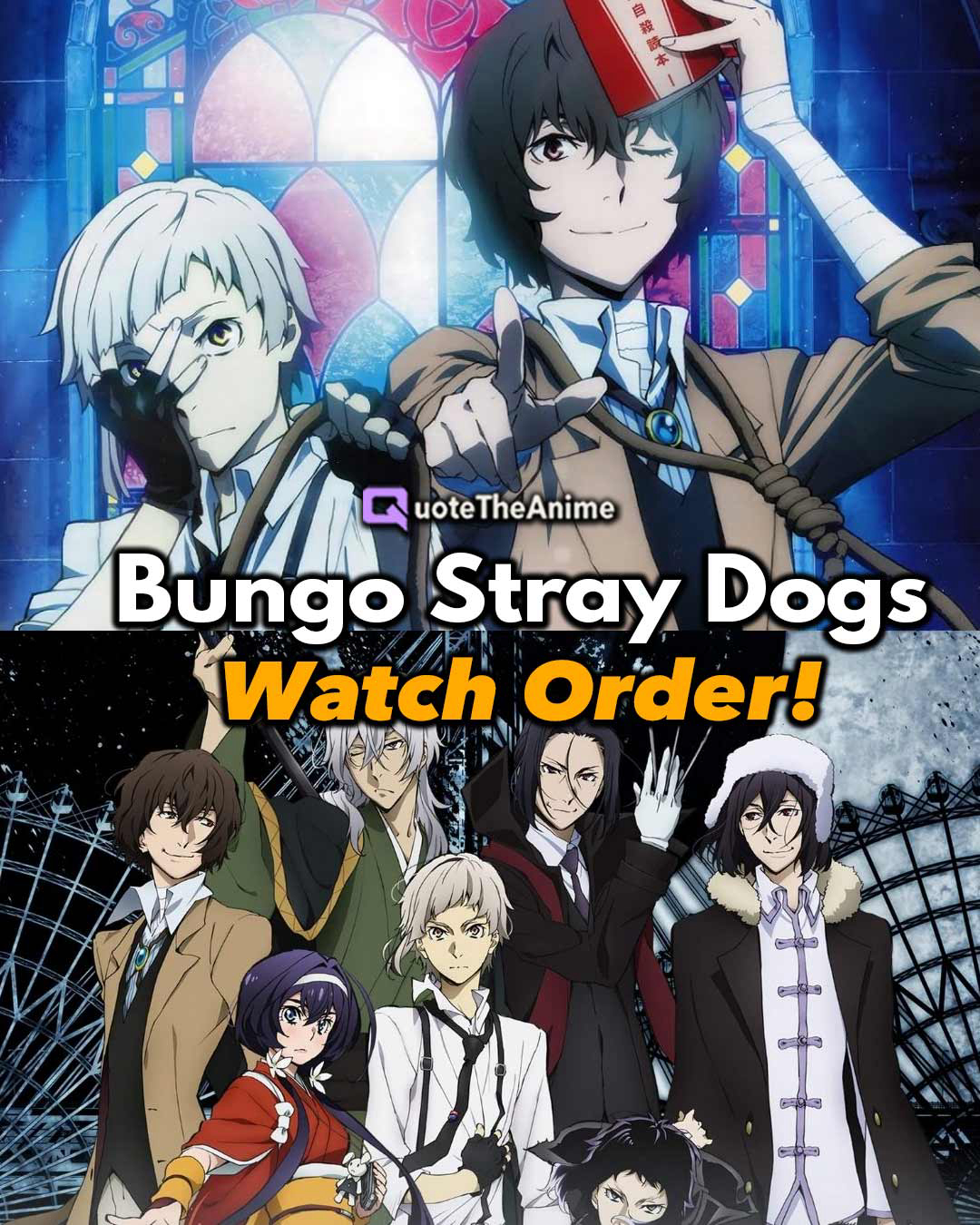 Poster Phim Văn Hào Lưu Lạc Phần 4  (Bungo Stray Dogs 4)