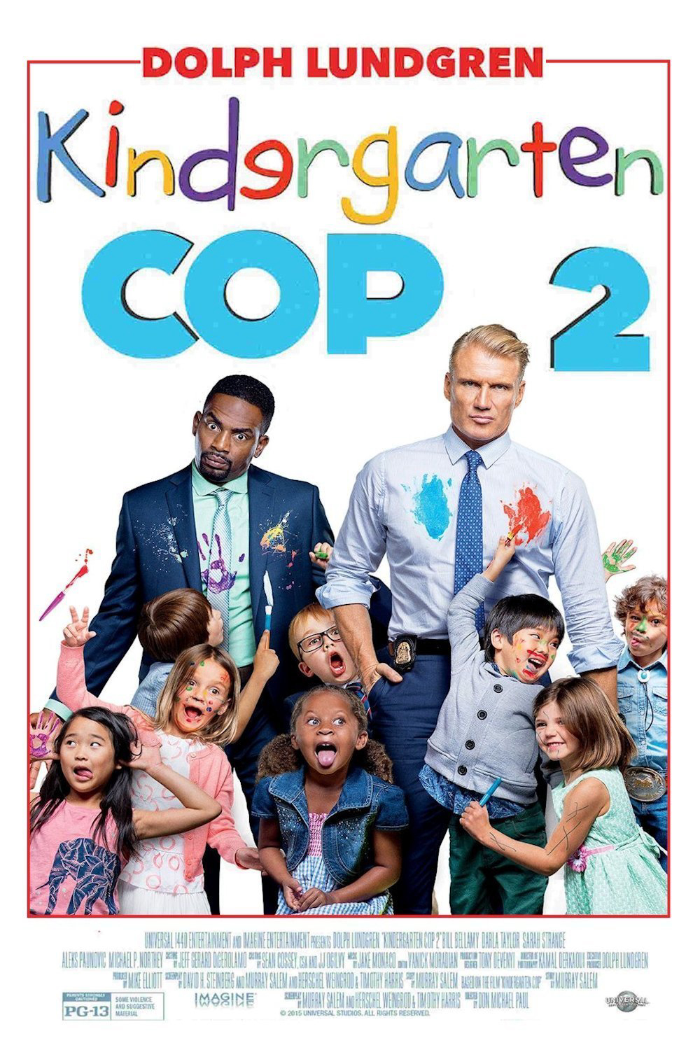 Poster Phim Cảnh Sát Giữ Trẻ 2 (Kindergarten Cop 2)