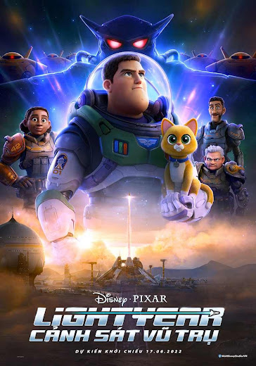 Poster Phim Cảnh Sát Vũ Trụ Lightyear (Lightyear)