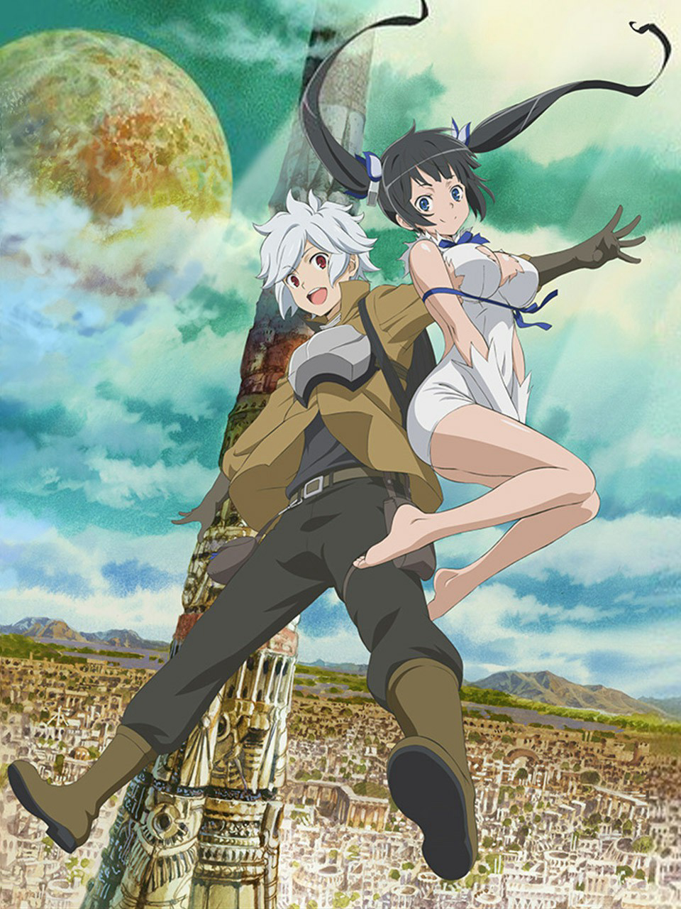 Xem Phim Cố gắng đón các cô gái trong ngục tối có sai không? (Is It Wrong to Try to Pick Up Girls in a Dungeon?)