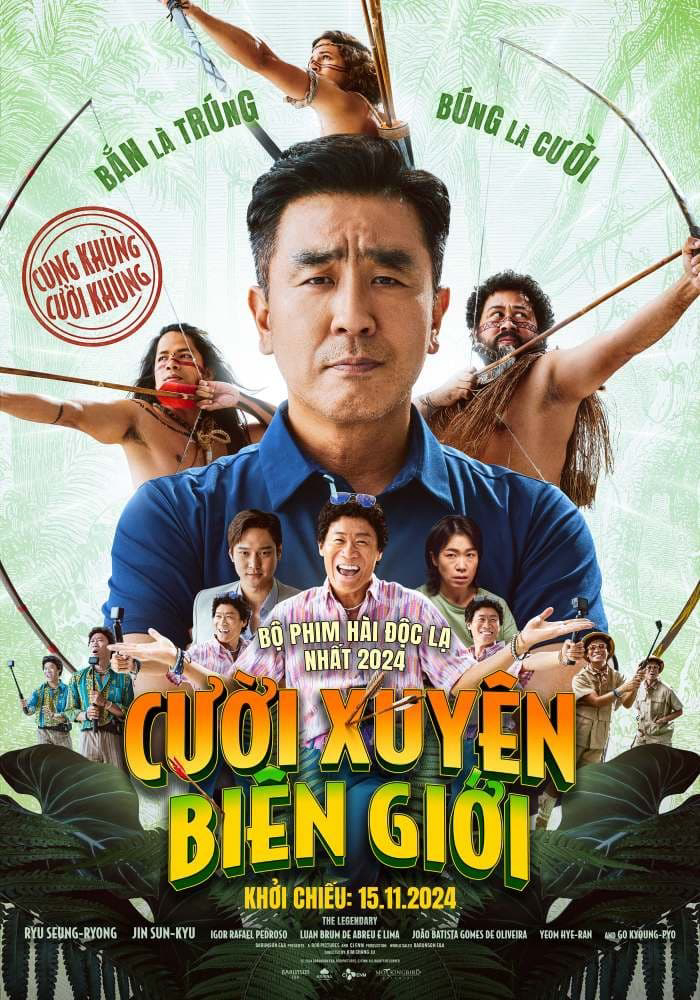 Poster Phim Cười Xuyên Biên Giới (Amazon Bullseye)