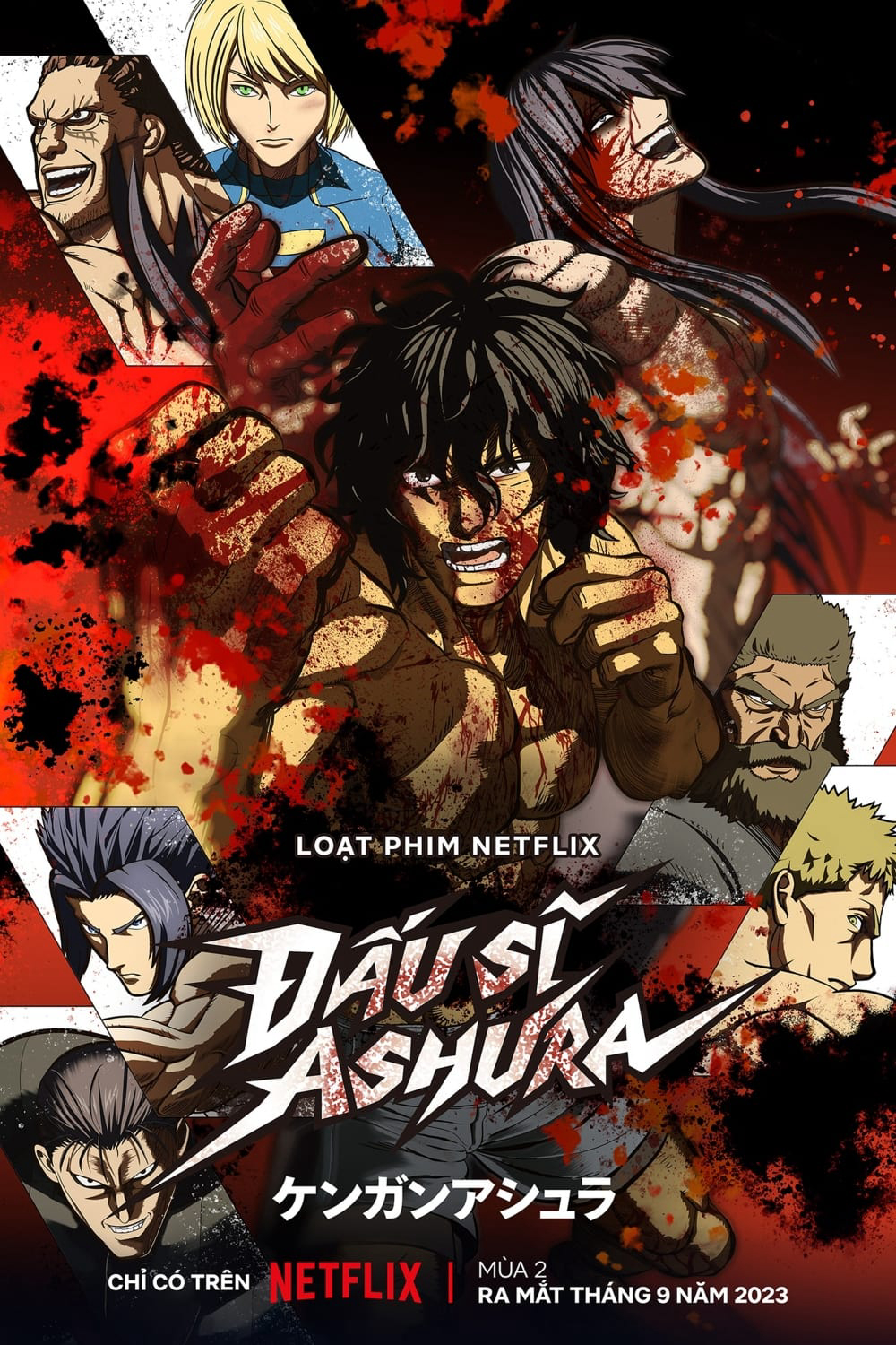 Xem Phim Đấu sĩ Ashura (Phần 4) (KENGAN ASHURA Season 2 cour 2)