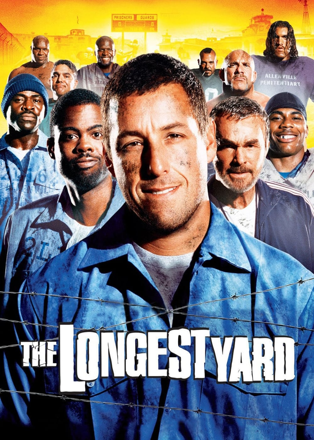 Poster Phim Đội Bóng Nhà Tù (The Longest Yard)