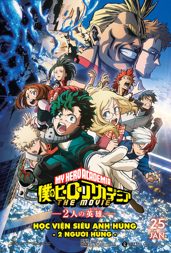 Xem Phim Học Viện Siêu Anh Hùng: 2 Người Hùng (My Hero Academia The Movie: Two Heroes)