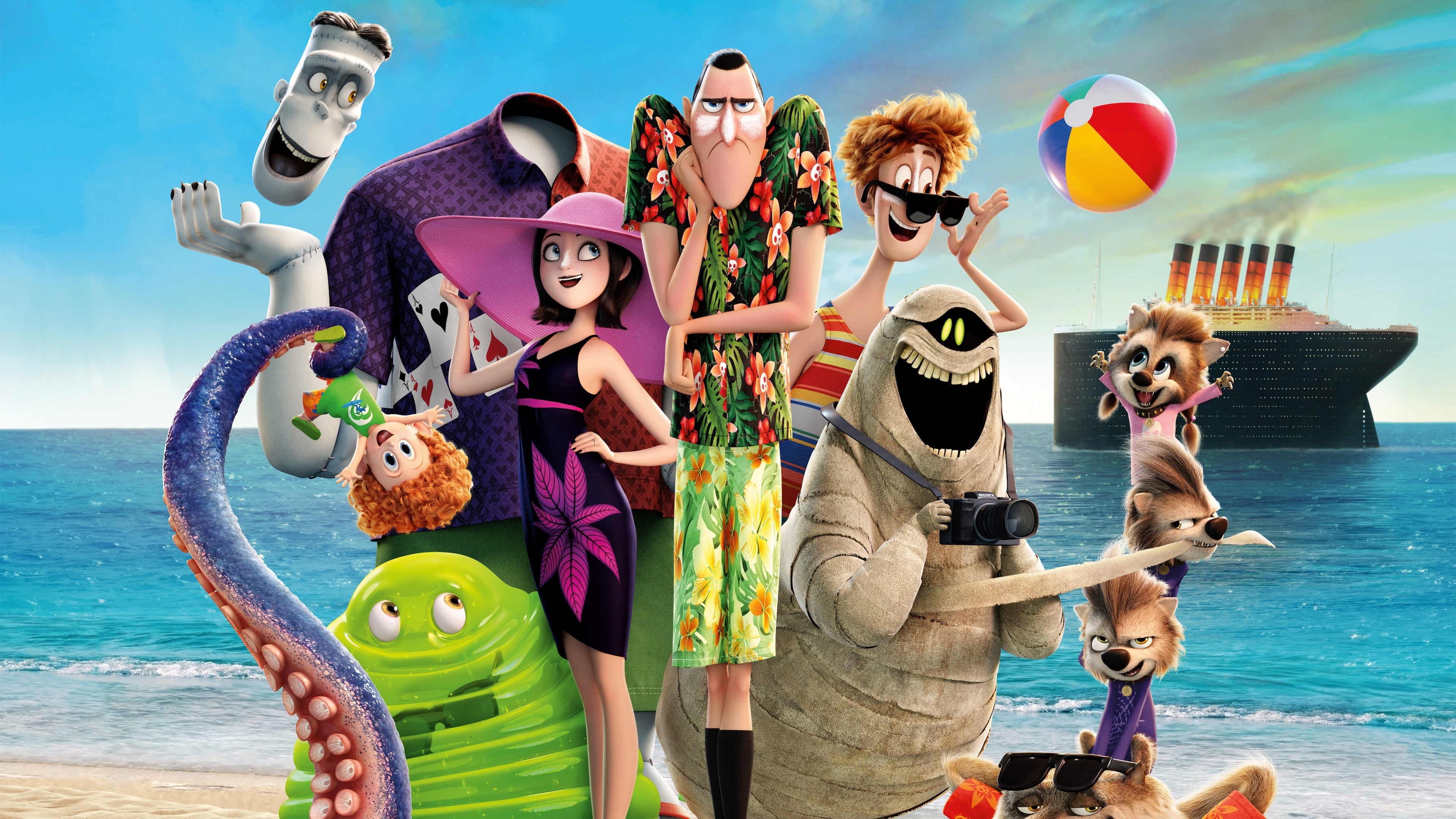 Poster Phim Khách Sạn Huyền Bí 3: Kỳ nghỉ Ma Cà Rồng (Hotel Transylvania 3: Summer Vacation)