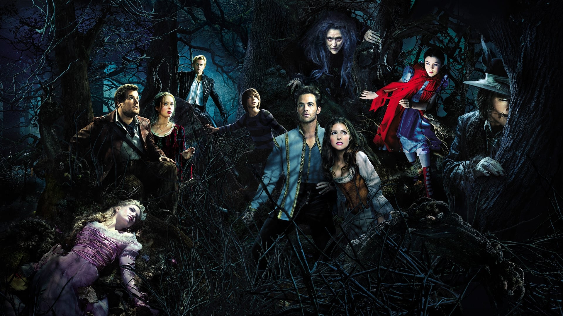 Xem Phim Khu Rừng Cổ Tích (Into the Woods)