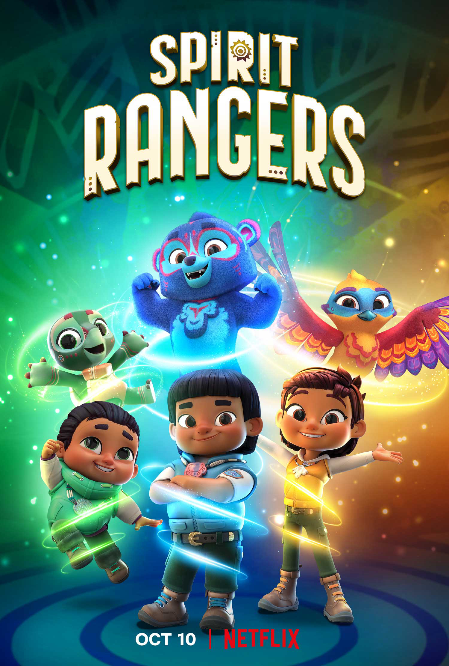 Poster Phim Kiểm Lâm Linh Thú (Spirit Rangers)