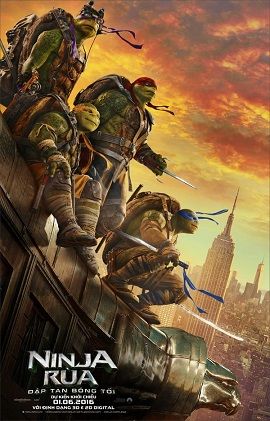 Xem Phim Ninja Rùa 2: Đập Tan Bóng Tối (Teenage Mutant Ninja Turtles: Out of the Shadows)