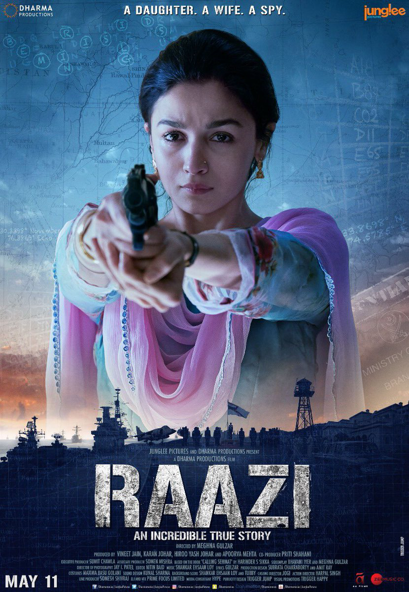 Poster Phim Nữ Điệp Viên (Raazi)