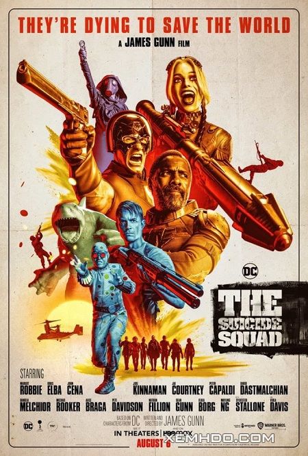 Poster Phim Biệt Đội Cảm Tử (The Suicide Squad)