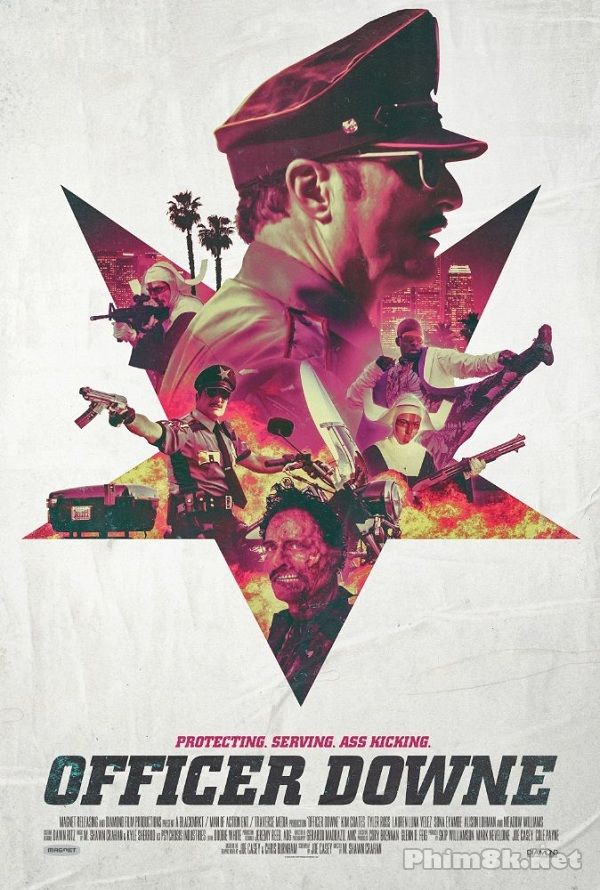 Poster Phim Cảnh Sát Thây Ma (Officer Downe)