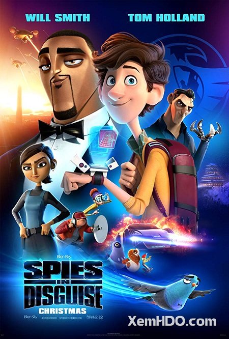 Xem Phim Điệp Viên Ẩn Danh (Spies In Disguise)