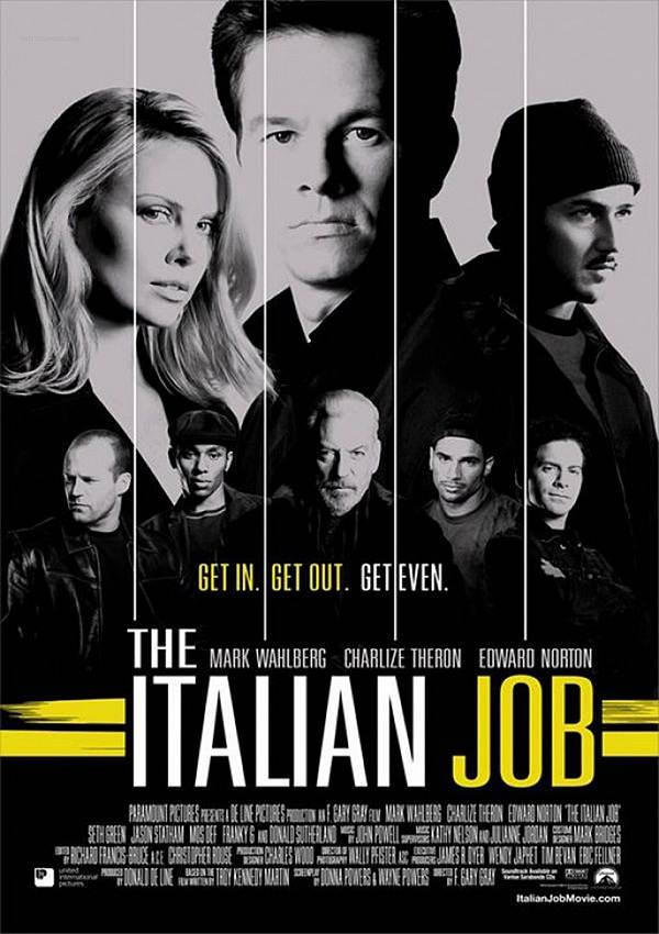 Poster Phim Điệp Vụ Ý (The Italian Job)