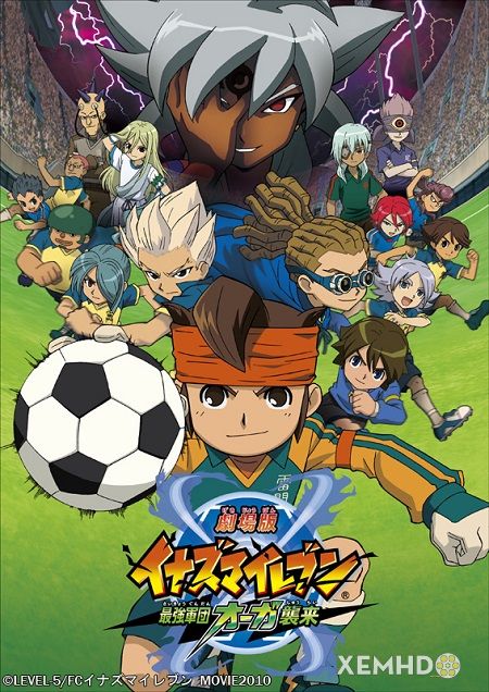 Xem Phim Đội Bóng Siêu Năng Lực (Inazuma Eleven Movie: Saikyou Gundan Ogre Shuurai)