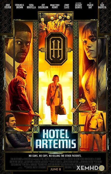 Xem Phim Khách Sạn Tội Phạm (Hotel Artemis)