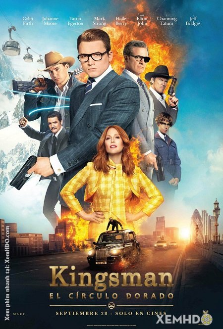 Xem Phim Mật Vụ Kingsman 2: Tổ Chức Hoàng Kim (Kingsman 2: The Golden Circle)