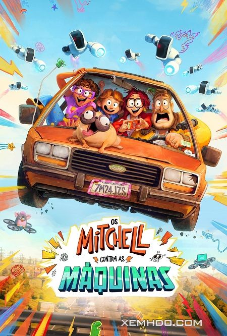 Xem Phim Nhà Mitchell Đối Đầu Với Máy Móc (The Mitchells Vs The Machines)