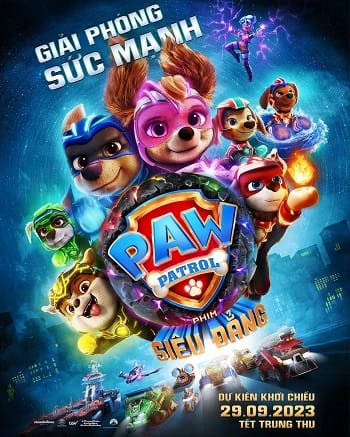 Xem Phim Paw Patrol Phim Siêu Đẳng (Paw Patrol The Mighty Movie)