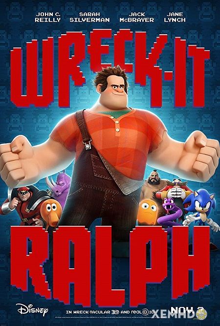 Xem Phim Ráp-phờ Đập Phá (Wreck-it Ralph)