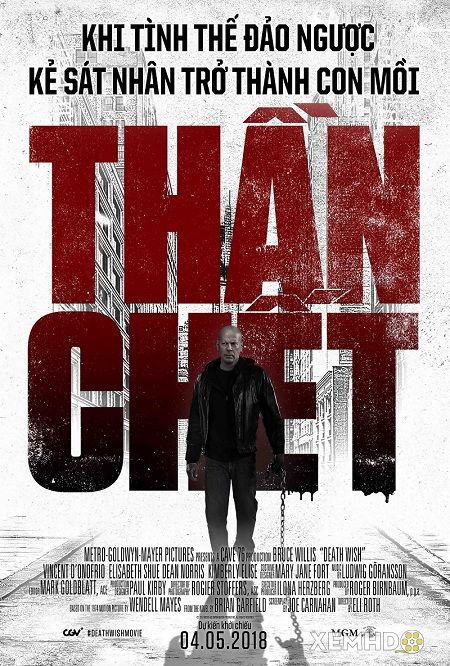 Poster Phim Thần Chết (Death Wish)