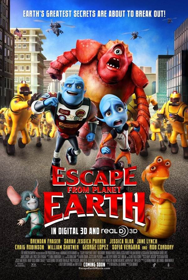 Poster Phim Thoát Khỏi Trái Đất (Escape From Planet Earth)