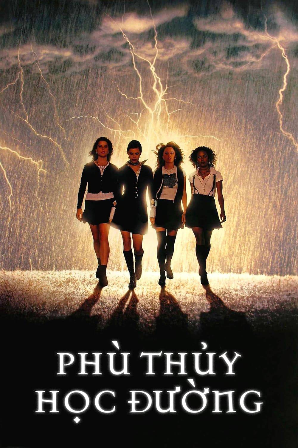 Poster Phim Phù Thủy Học Đường 1996 (The Craft)