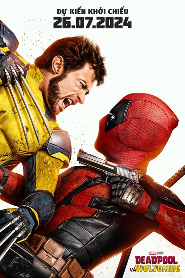 Poster Phim Deadpool và Wolverine (Deadpool & Wolverine)