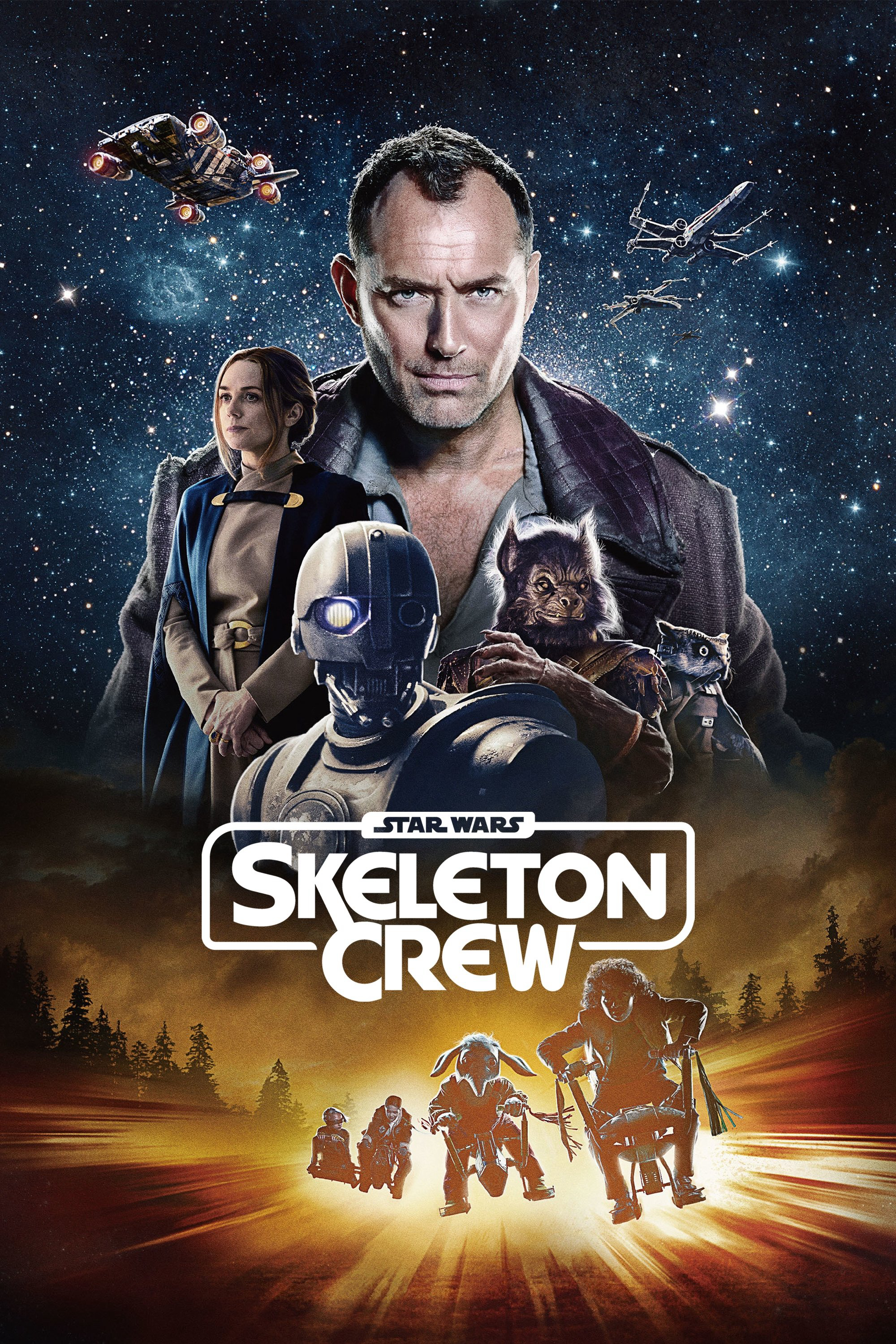 Poster Phim Star Wars: Skeleton Crew (Star Wars: Skeleton Crew)