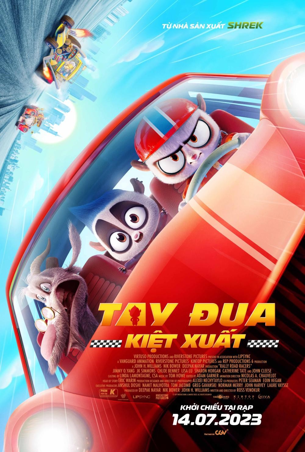 Xem Phim Tay Đua Kiệt Xuất (Rally Road Racers)