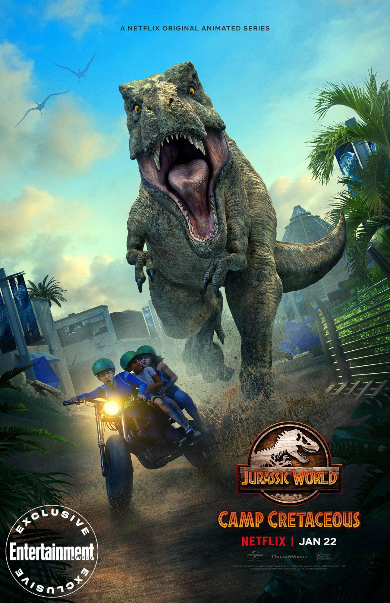 Xem Phim Thế giới khủng long: Trại kỷ phấn trắng (Phần 2) (Jurassic World Camp Cretaceous (Season 2))