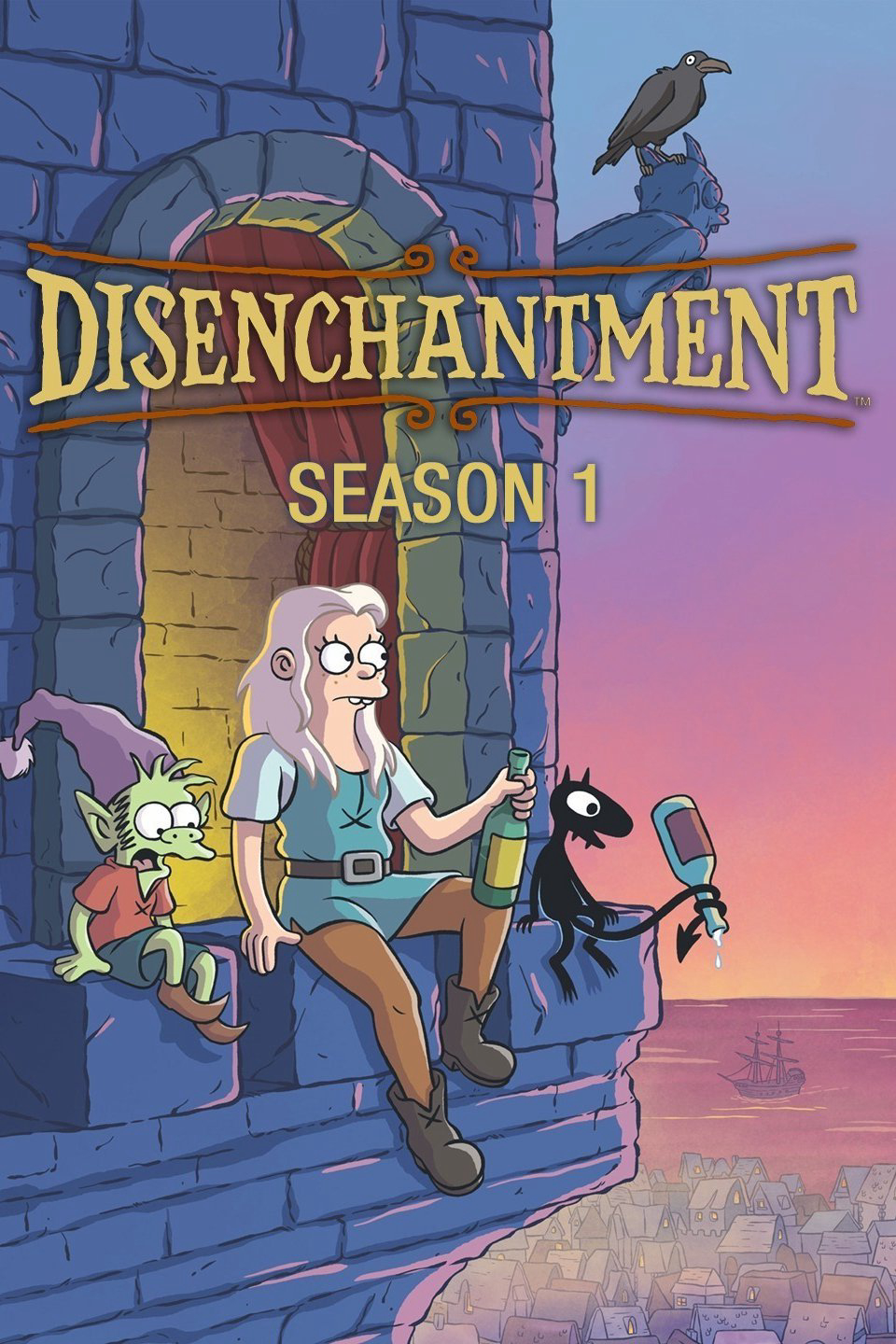 Poster Phim Tỉnh mộng (Phần 1) (Disenchantment (Season 1))